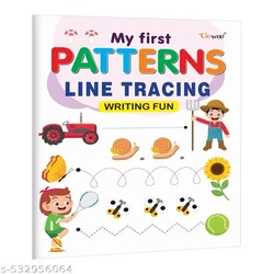 My First PATTERNS LINE TRACING Writing Fun Book 